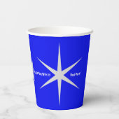 Spiel nicht damit, dieser Teil. Schwarz/Weiß-Samml Pappbecher (Rückseite)