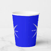 Spiel nicht damit, dieser Teil. Schwarz/Weiß-Samml Pappbecher (Rechts)