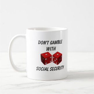 Spiel nicht mit der Sozialversicherung Kaffeetasse