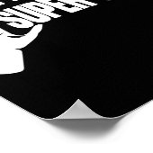 Spiel nicht mit Super Glue Poster (Ecke)