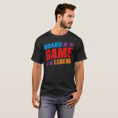 Spiel Night Board Legende T-Shirt (Vorne ganz)