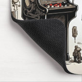 Spiel On: Klassischer Arcade Retro Mousepad (Ecke)