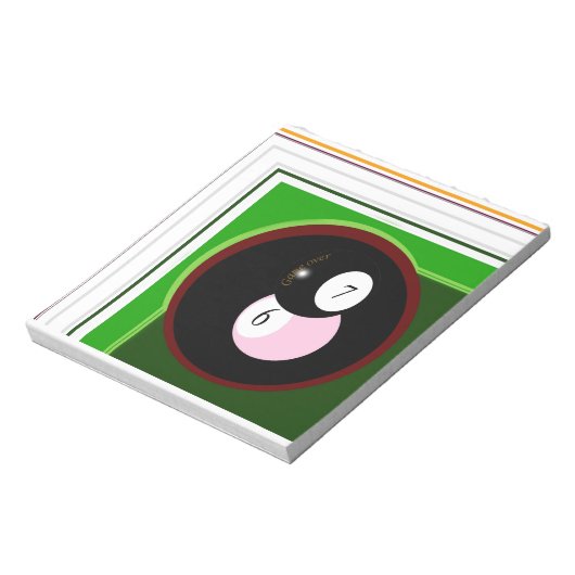 SPIEL OVER NOTIZBLOCK (Rotiert)