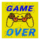 SPIEL OVER POSTER (Vorderseite)