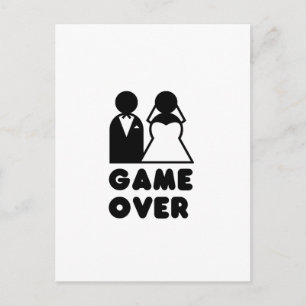 SPIEL OVER POSTKARTE