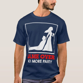 Spiel OverBride and Groom Wedding 783 T-Shirt