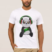 Spiel-Panda T-Shirt (Vorderseite)