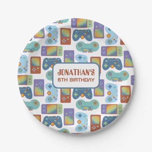 Spiel Pappteller (Vorderseite)