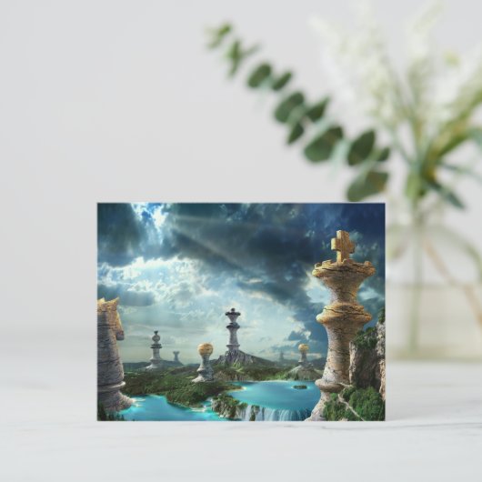 Spiel - Postkarte (Stehend Vorderseite)