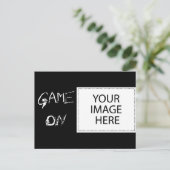 Spiel Postkarte (Stehend Vorderseite)