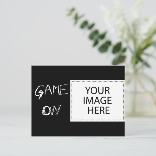 Spiel Postkarte (Stehend Vorderseite)