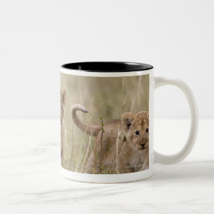 'Spiel Reserve Afrikas, Kenia, Masai-Mara Zweifarbige Tasse