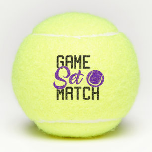 Spiel Satz Match Tennisbälle