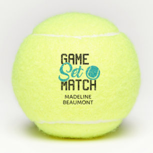 Spiel Satz Match Tennisbälle