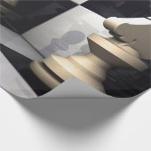 Spiel-Schach-Art Geschenkpapier (Ecke)