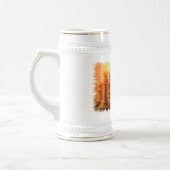 Spiel-Schach-Bier Stein Bierglas (Links)