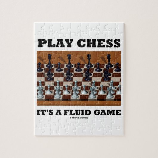 Spiel-Schach ist es ein flüssiges Spiel Puzzle (Vertikal)