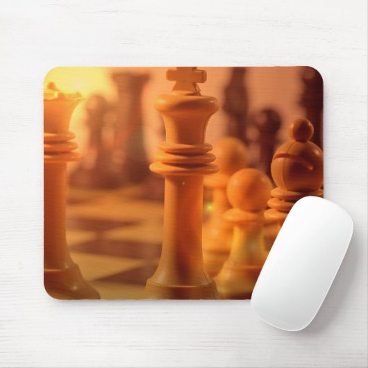 Spiel-Schach-Mausunterlage Mousepad (Mit Mouse)