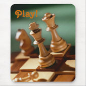Spiel! Schach Mousepad (Vorne)