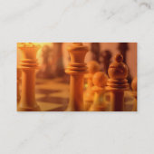 Spiel-Schach-Visitenkarten Visitenkarte (Rückseite)