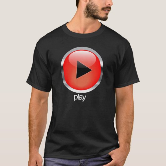 SPIEL (Schwarzes T) T-Shirt (Vorderseite)