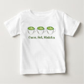 Spiel Set Match Matcha Green Tea Latte Feinschmeck Baby T-shirt