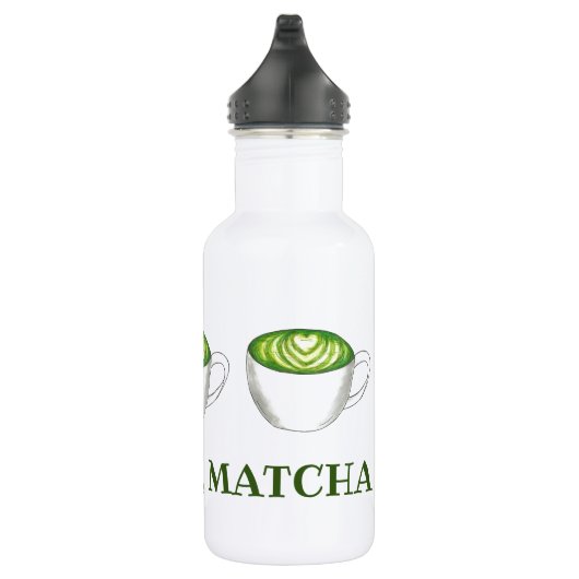 Spiel Set Match Matcha Green Tea Latte Feinschmeck Edelstahlflasche (Rechts)