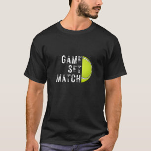 Spiel Set Match Tennis 1 T-Shirt