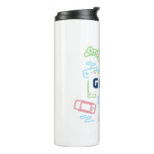 Spiel! Spaß Controller Thermotumbler Thermosbecher (Nach links gedreht)