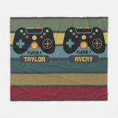 Spiel Spieler Fleece Blanket (Vorderseite (Horizontal))