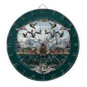 Spiel-Sucht Dartscheibe (vorne)