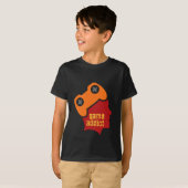 Spiel-Süchtiger T-Shirt (Vorne ganz)