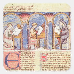 Spiel-Tabellen-Hersteller, vom 'Buch der Spiele Quadratischer Aufkleber
