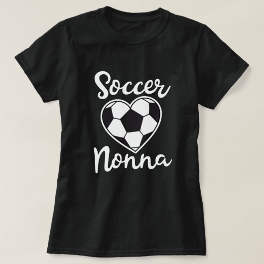 Spiel-Taggeschenk stolzer Fußball Nonna Frauen T-Shirt (Design vorne)