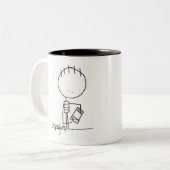 Spiel-Tasse Zweifarbige Tasse (Vorderseite Links)
