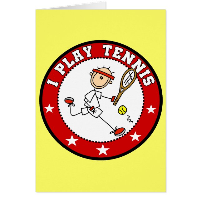Spiel-Tennis-T-Shirts und Geschenke I der Männer (Vorne)