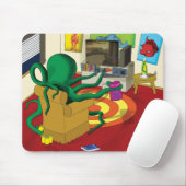 Spiel-Tintenfisch-Mäusematte Mousepad (Mit Mouse)