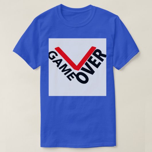 Spiel über 19 T-Shirt (Design vorne)