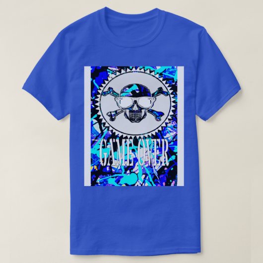 Spiel über Abstrakt T-Shirt (Design vorne)