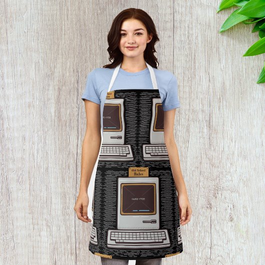 Spiel über alten PC Schürze