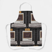 Spiel über alten PC Schürze (Vorderseite)