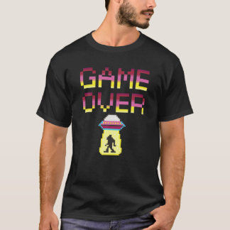 Spiel über, Bigfoot, Alien Entführung T-Shirt