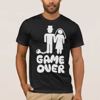 Spiel über Brautgroom Hochzeit T-Shirt