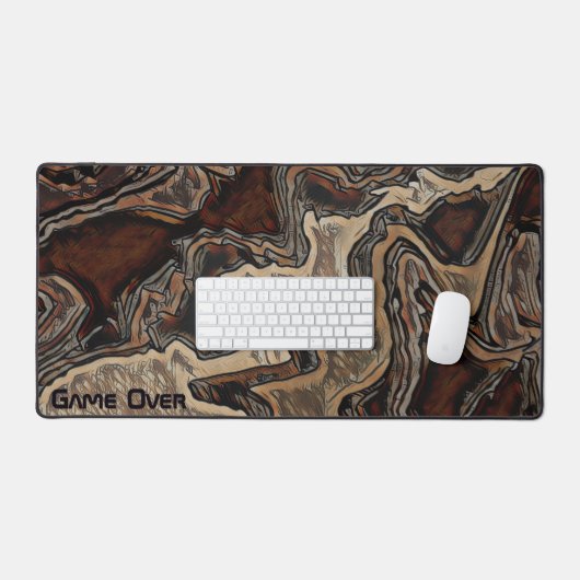 Spiel über Custom Unique Moderne Abstrakt Gamer Schreibtischunterlage (Tastatur & Maus)