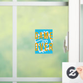 Spiel über den digitalen Kreis Fensteraufkleber (Zuhause)