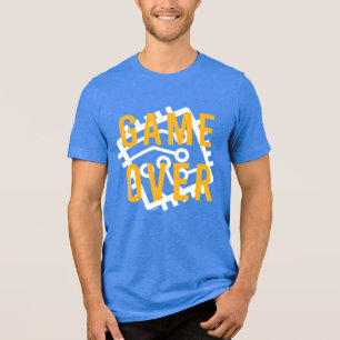 Spiel über den digitalen Kreis Tri-Blend Shirt