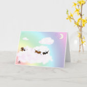 Spiel über der Regenbogenbrücke Karte (Gelbe Blume)