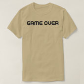 Spiel über Design T-Shirt (Design vorne)