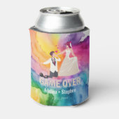 Spiel über die Sonnenbricht und das Groom-Comic Ho Dosenkühler (Kanne Rückseite)