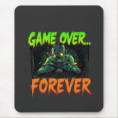 Spiel über ewig Zombie Gamer Mousepad (Vorne)